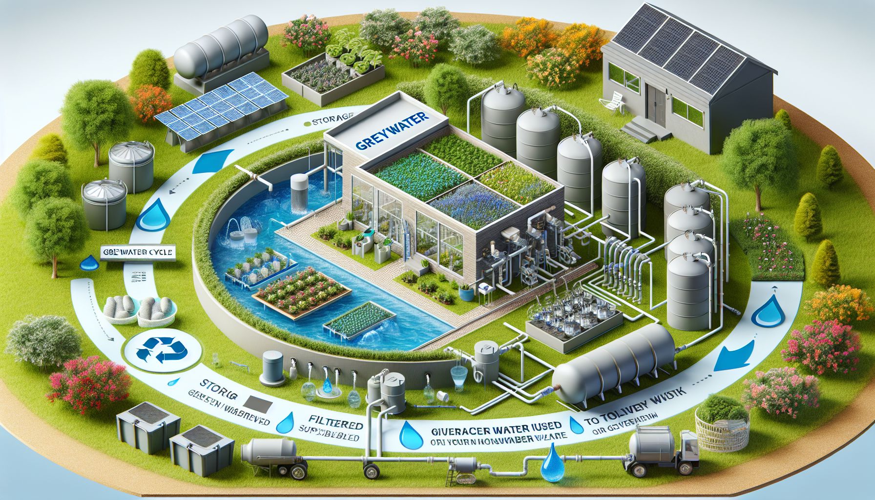 Greywater Recycling Systems for Water Conservation