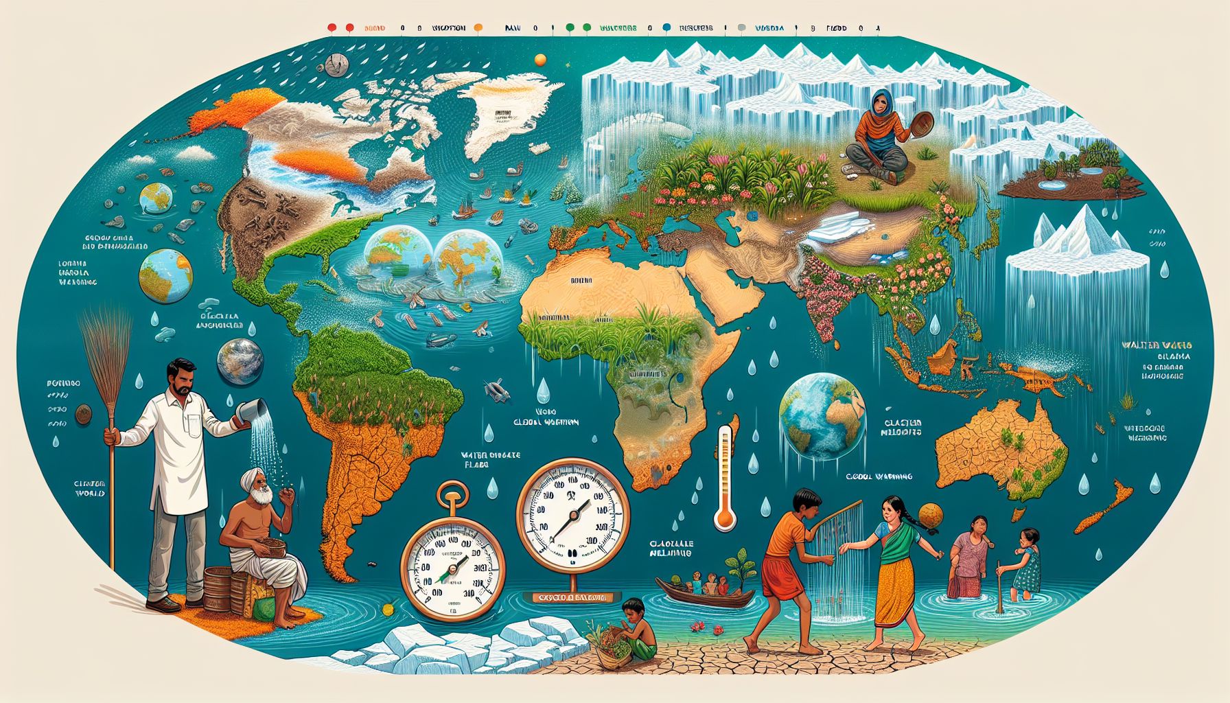 #Impact of Climate Change on Global Water Resources